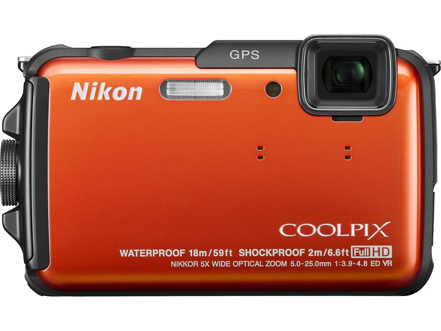 Nikon COOLPIX AW110 ニコン クールピクス Nikon Coolpix AW110 (Orange) Tough-style 16-megapixel digital