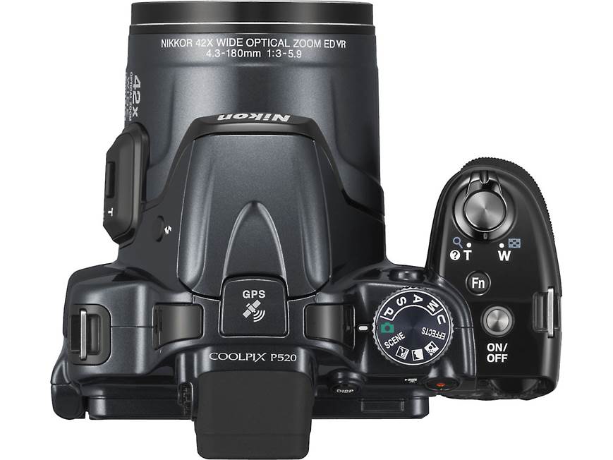Nikon Coolpix P520 (Dark Gray) 18.1-megapixel digital camera with