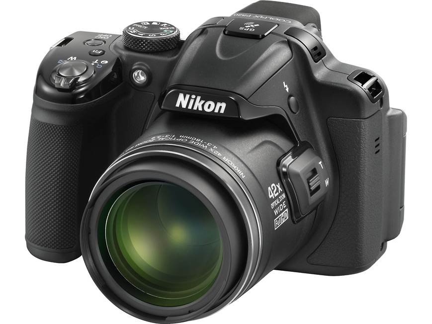 Nikon Coolpix P520 (Black) 18.1-megapixel digital camera with 42X