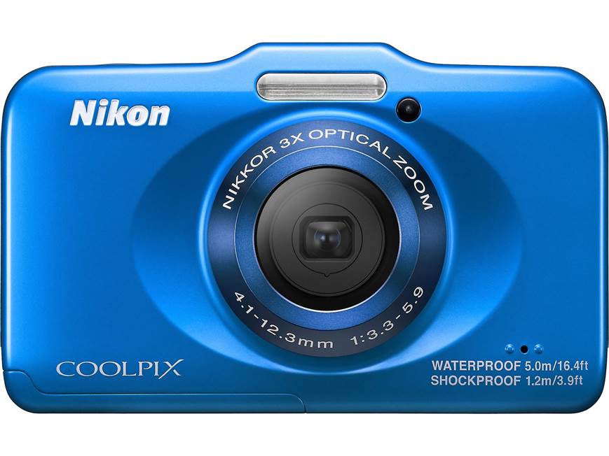 Nikon Coolpix S31 (Blue) 10.1-megapixel waterproof digital camera