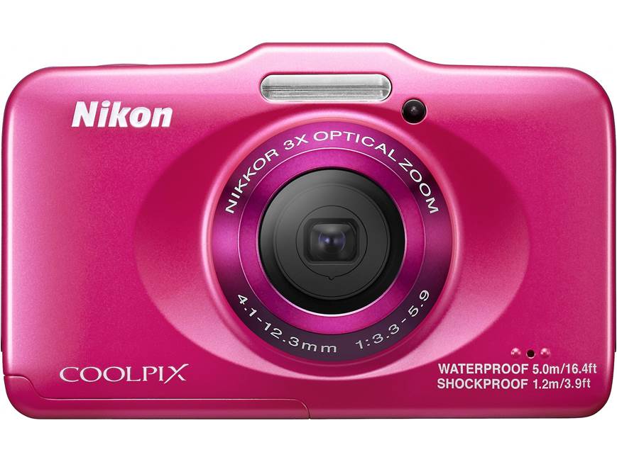 Nikon COOLPIX 8.0メガピクセル ピンク Nikon Coolpix S31 (Pink) 10.1-megapixel waterproof digital camera