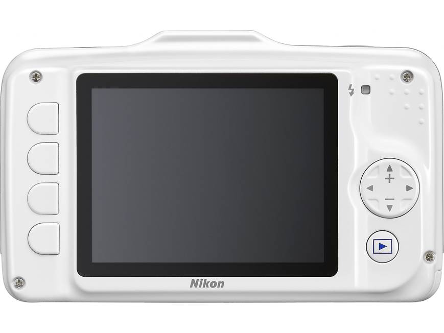 Nikon Coolpix S31 (White) 10.1-megapixel waterproof digital camera