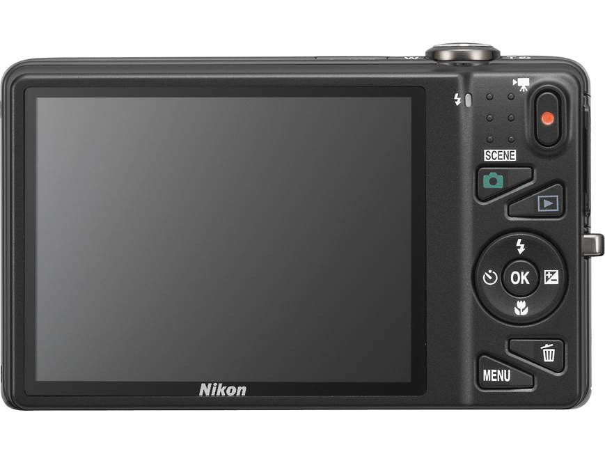 Nikon Coolpix S5200 (Black) 16-megapixel digital camera with 6X