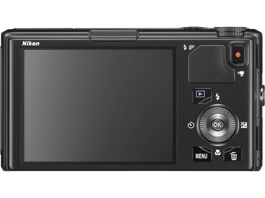 Nikon Coolpix S9500 (Black) 18.1-megapixel digital camera with 22X