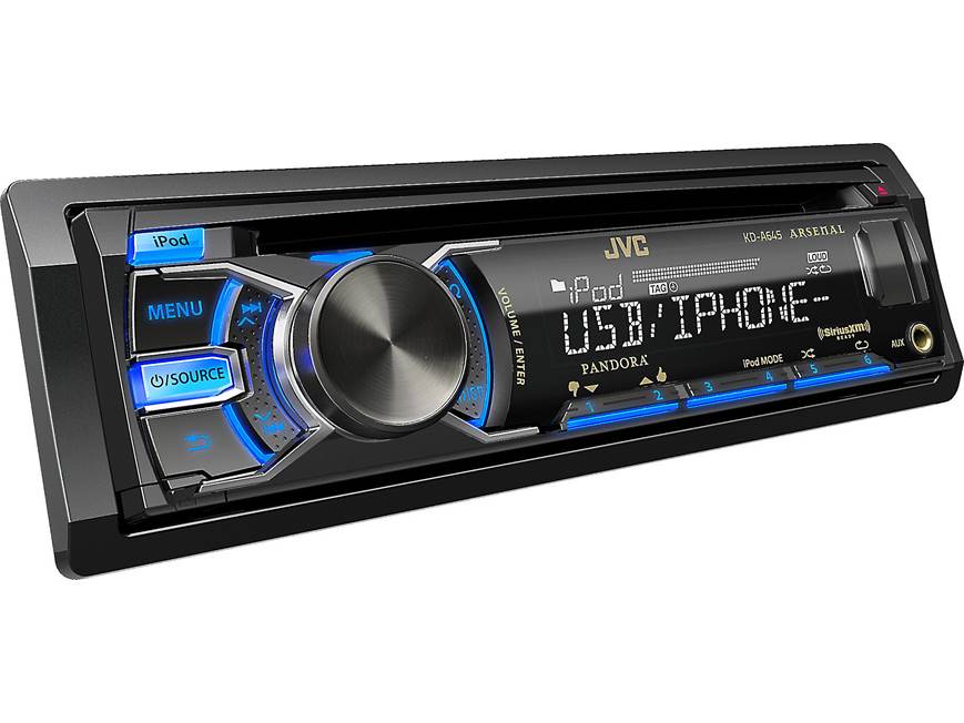 JVC Arsenal KD-A645 CD receiver at Crutchfield