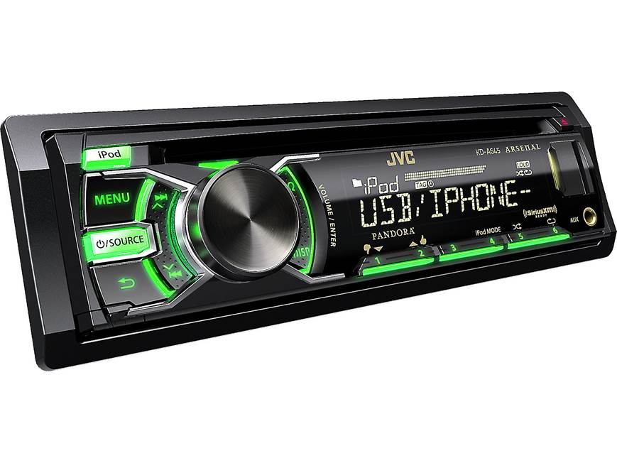 JVC Arsenal KD-A645 CD receiver at Crutchfield