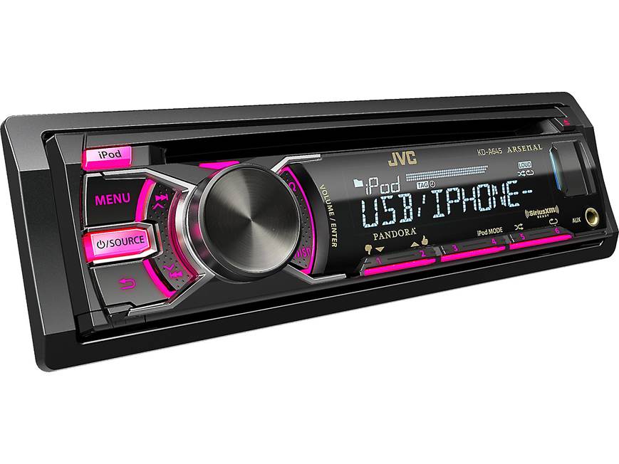 JVC Arsenal KD-A645 CD receiver at Crutchfield