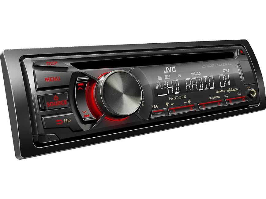 JVC Arsenal KD-AHD57 CD receiver at Crutchfield