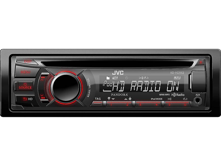JVC KD-HDR52 CD receiver at Crutchfield