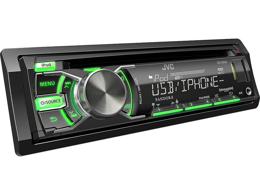 JVC KD-R640 CD receiver at Crutchfield