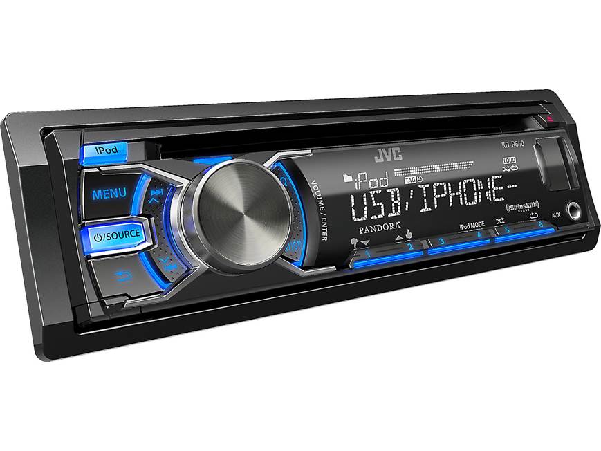 JVC KD-R640 CD receiver at Crutchfield