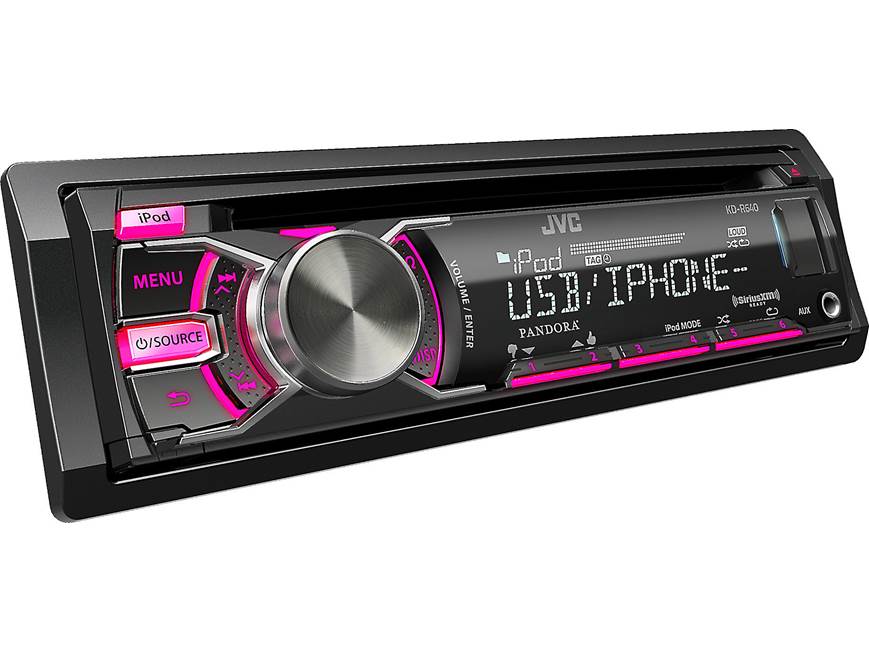 JVC KD-R640 CD receiver at Crutchfield