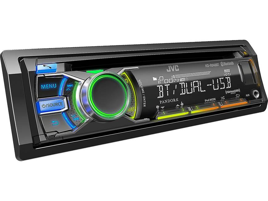 JVC KD-R840BT CD receiver at Crutchfield
