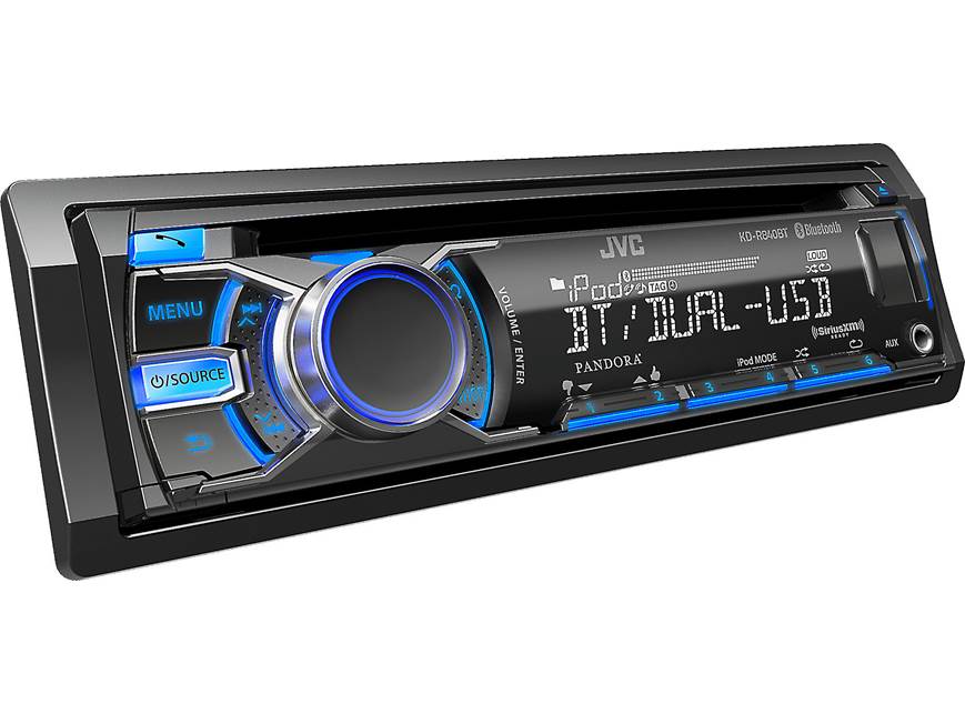 JVC KD-R840BT CD receiver at Crutchfield
