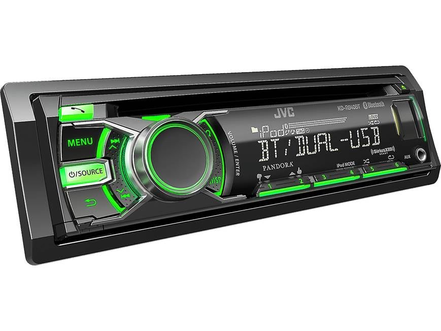 JVC KD-R840BT CD receiver at Crutchfield