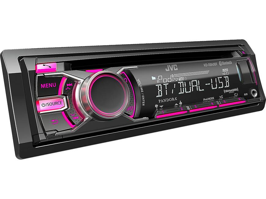 JVC KD-R840BT CD receiver at Crutchfield
