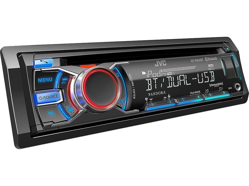 JVC KD-R840BT CD receiver at Crutchfield