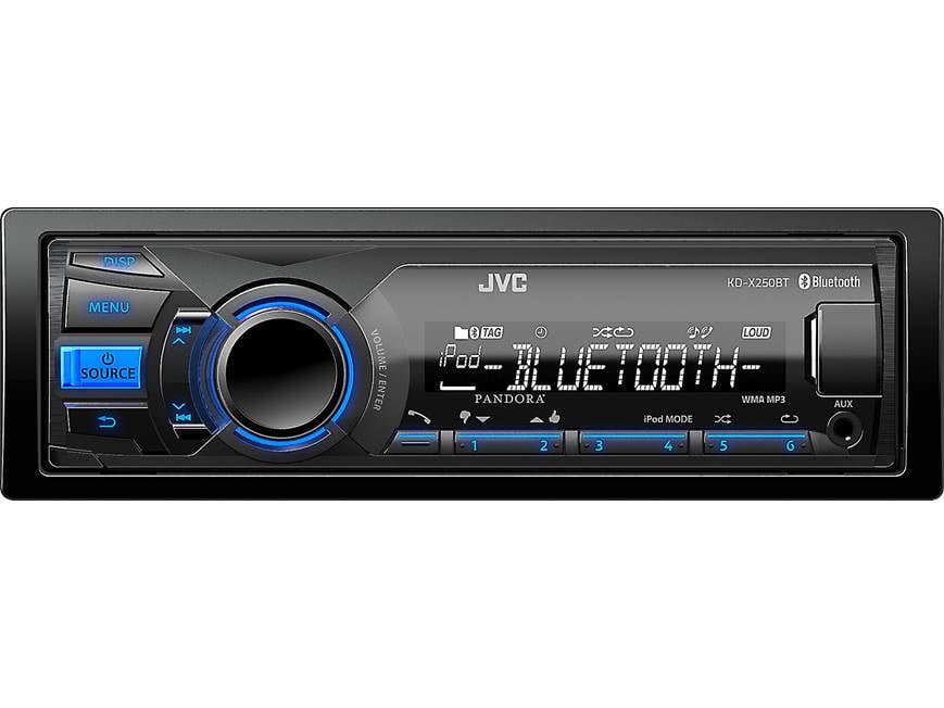 JVC KD-X250BT Digital media receiver at Crutchfield