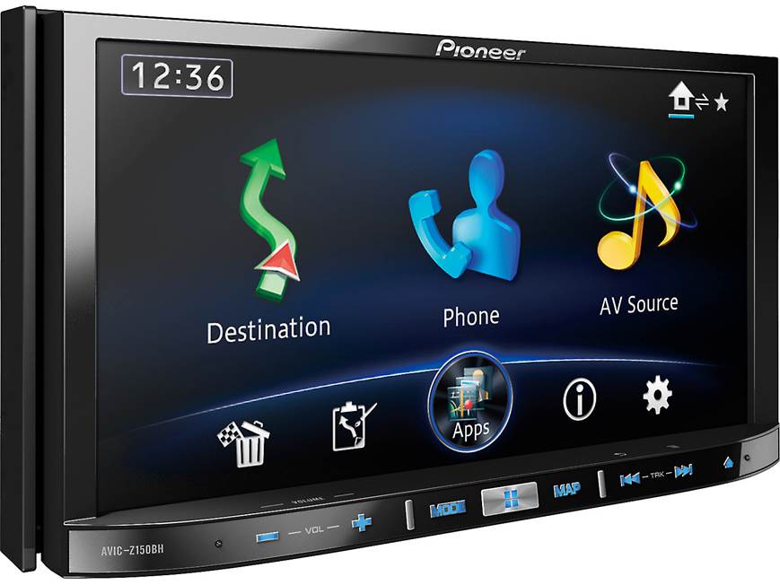 Pioneer AVIC-Z150BH Navigation receiver at Crutchfield