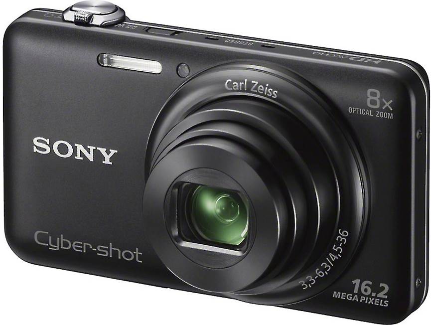 Sony Cyber-shot® DSC-WX80 (Black) 16.2-megapixel digital camera