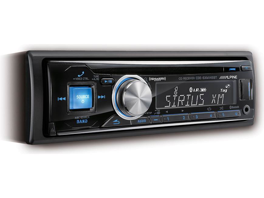 Alpine CDE-SXM145BT CD receiver with free SiriusXM satellite radio