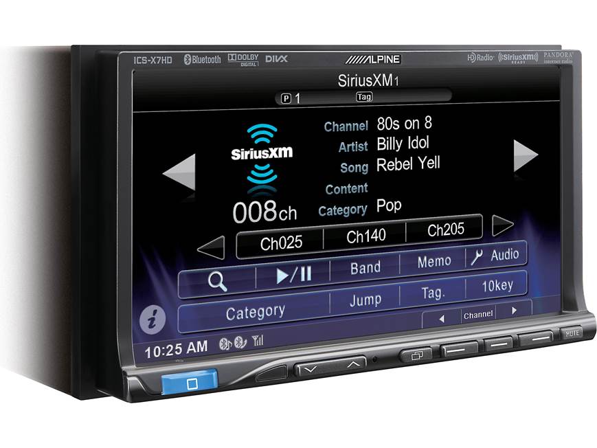 Alpine ICS-X7HD Digital media receiver (does not play CDs) at
