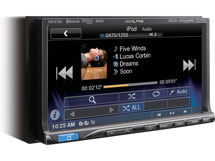 Alpine ICS-X7HD Digital media receiver (does not play CDs) at