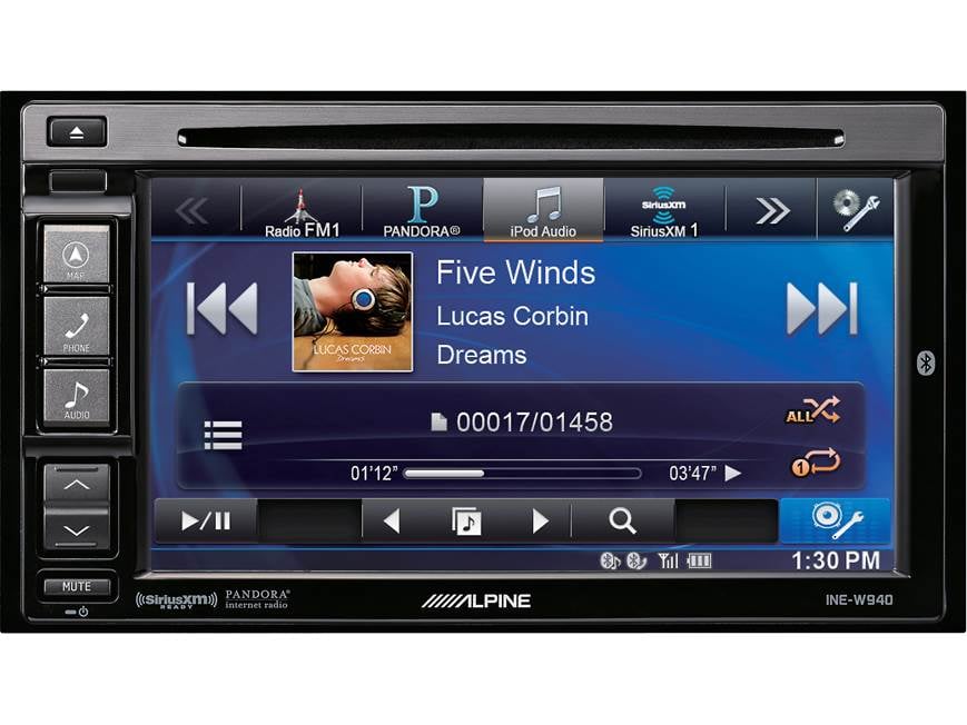 Alpine INE-W940 Navigation receiver at Crutchfield