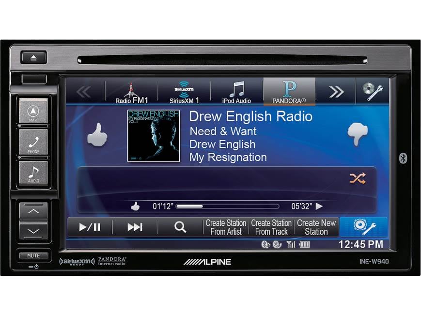 Alpine INE-W940 Navigation receiver at Crutchfield