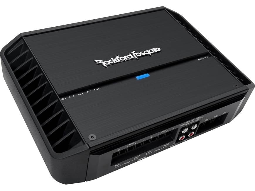 Rockford Fosgate Punch P400X4 4-channel car amplifier — 50 watts