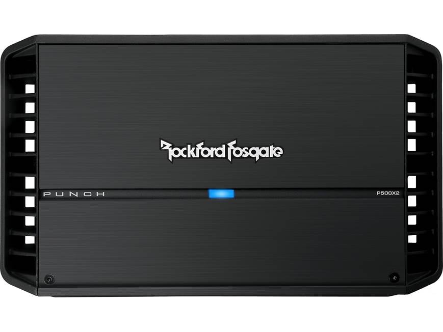 Rockford Fosgate Punch P500X2 2-channel car amplifier — 150 watts