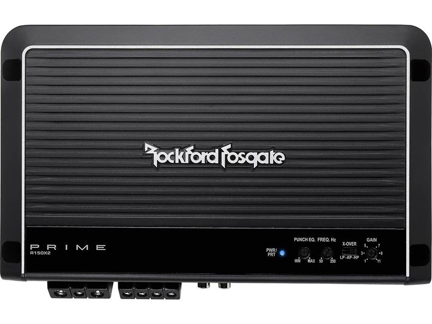 Rockford Fosgate Prime R150X2 2-channel car amplifier — 50 watts