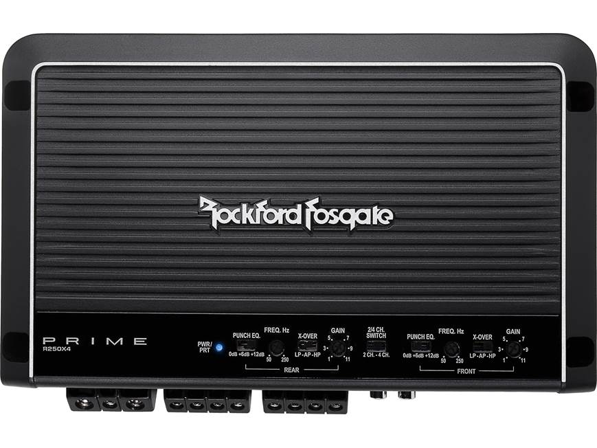 Rockford Fosgate R250X4 Prime Series 4-channel car amplifier — 40