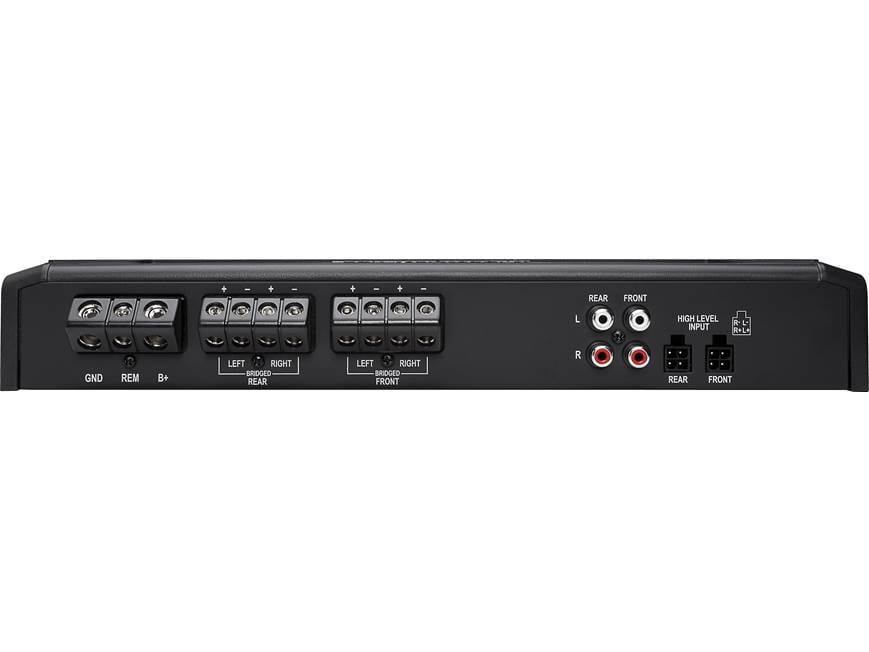 Rockford Fosgate Prime R300X4 4-channel car amplifier — 50 watts