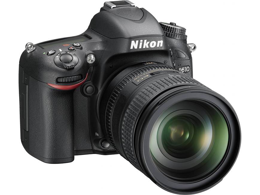 Nikon D610 Camera Bundle Includes 28-300mm lens, shoulder bag, and