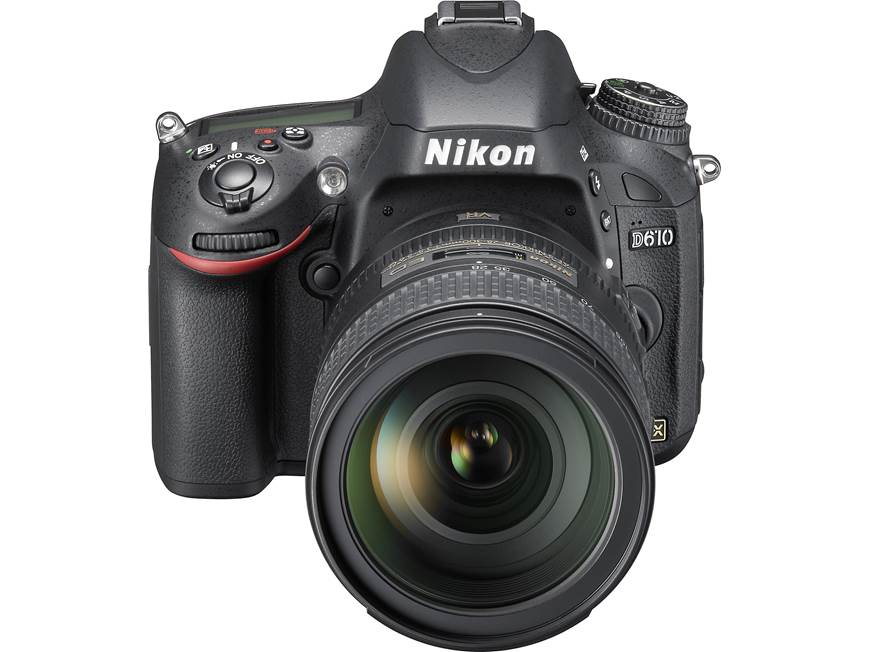 Nikon D610 Camera Bundle Includes 28-300mm lens, shoulder bag, and