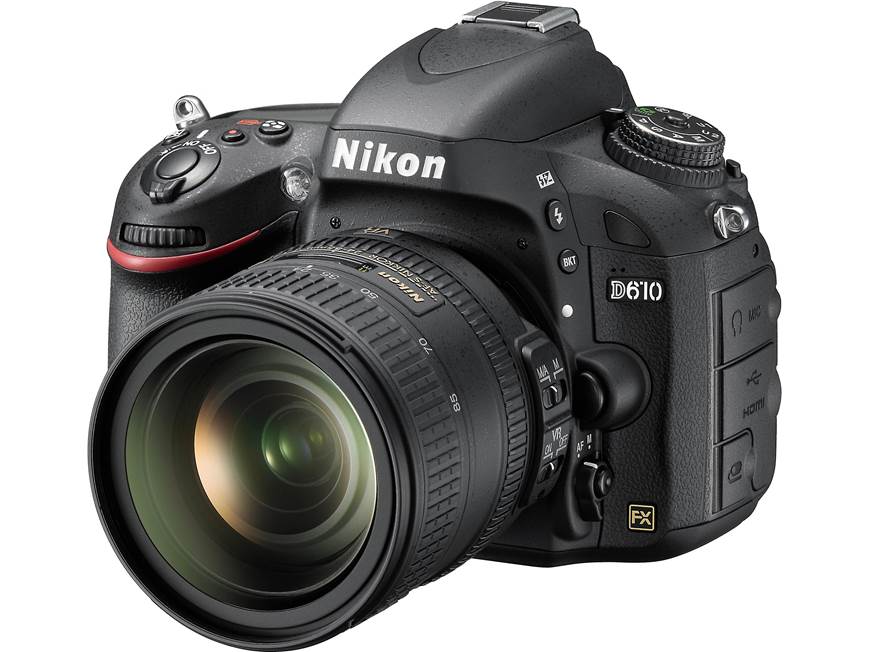 NIKON D610 +レンズ Nikon D610 Kit 24.3-megapixel full-frame sensor DSLR with 24-85mm