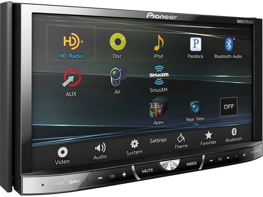 Pioneer AVH-X5600BHS DVD receiver at Crutchfield
