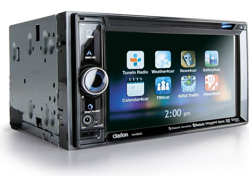 Clarion NX603 Navigation receiver at Crutchfield