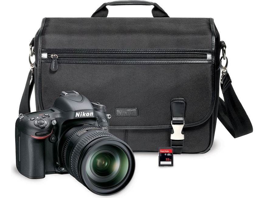 Nikon D610 箱付き Nikon D610 Camera Bundle Includes 28-300mm lens, shoulder bag, and