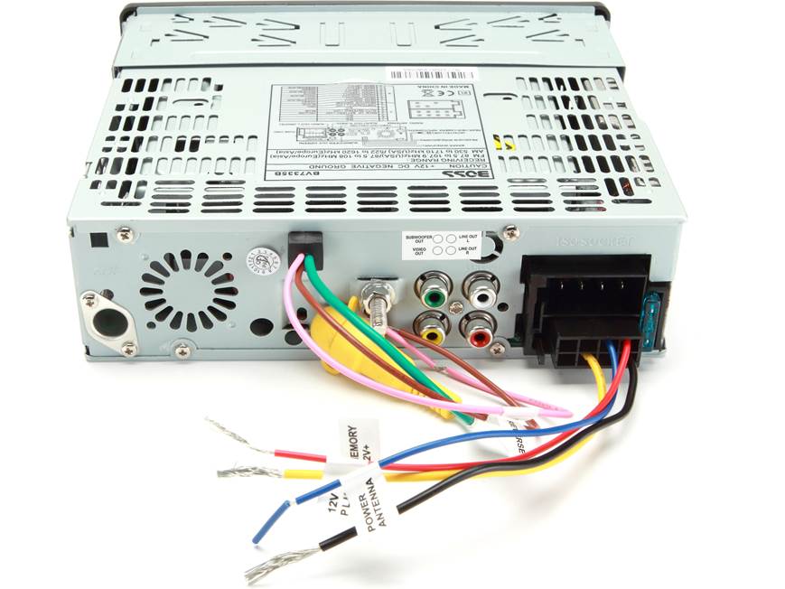 Boss BV7335B DVD receiver at Crutchfield