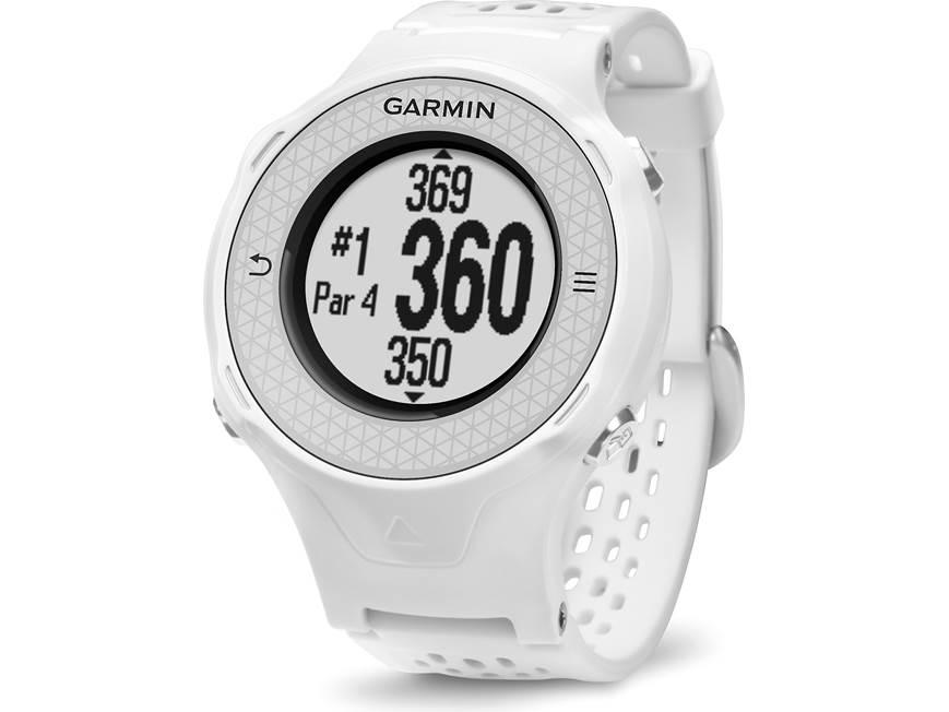 Garmin Approach® S4 (White) Touchscreen golf GPS watch — covers