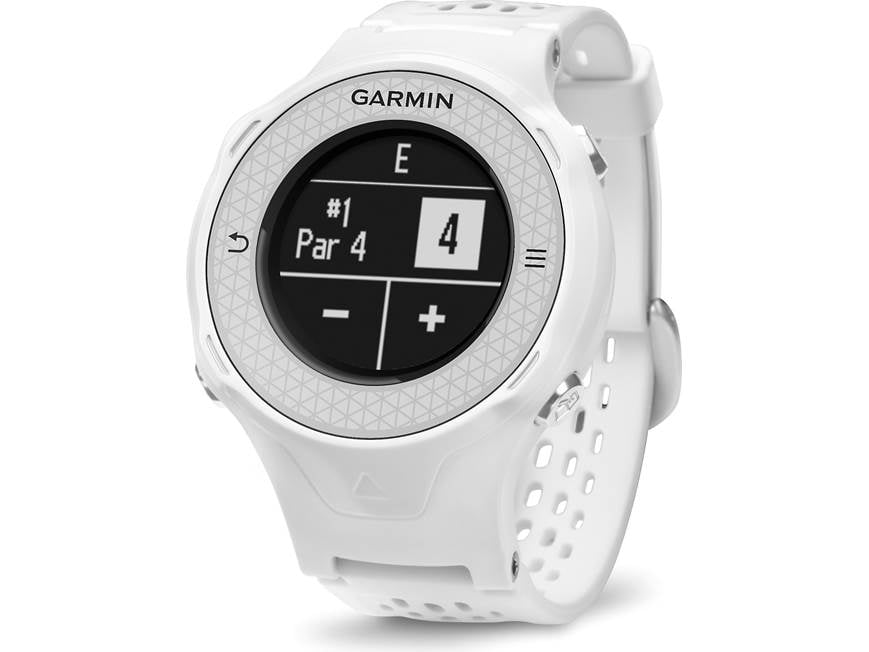 Garmin Approach® S4 (White) Touchscreen golf GPS watch — covers