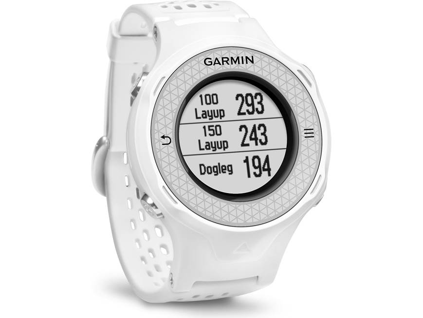 Garmin Approach® S4 (White) Touchscreen golf GPS watch — covers