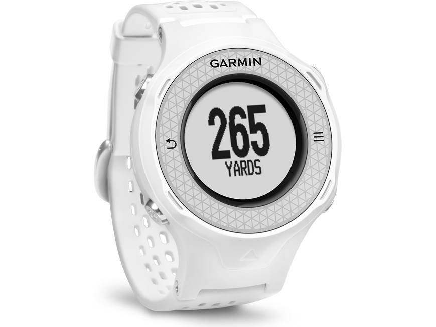 Garmin Approach® S4 (White) Touchscreen golf GPS watch — covers