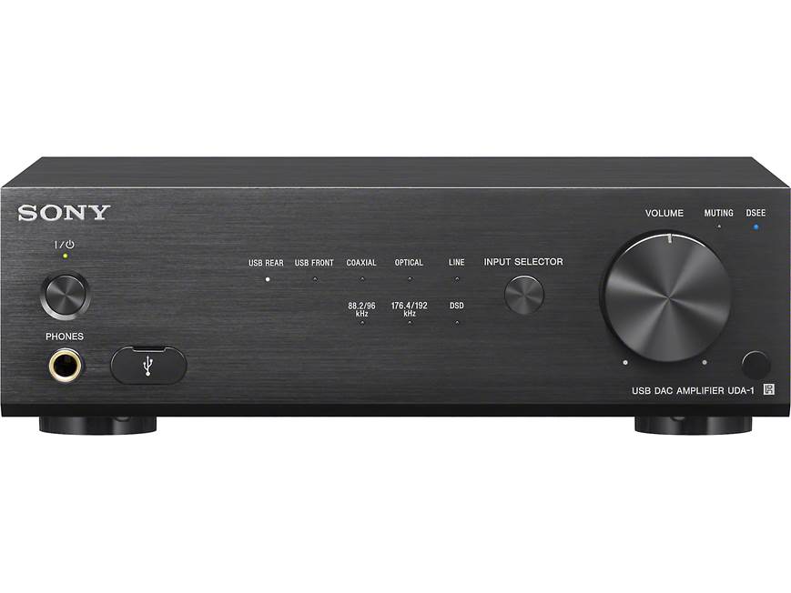 Sony UDA-1 (Black) Stereo integrated amplifier with built-in DAC