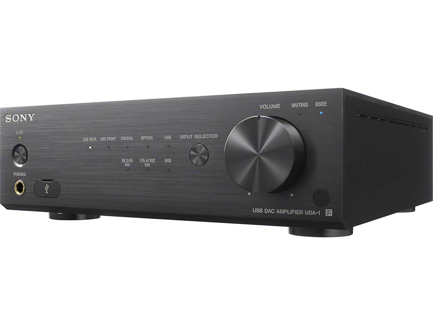 Sony UDA-1 (Black) Stereo integrated amplifier with built-in DAC
