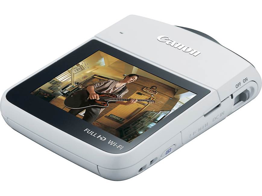 Canon VIXIA Mini Compact Personal Camcorder (White) Compact video
