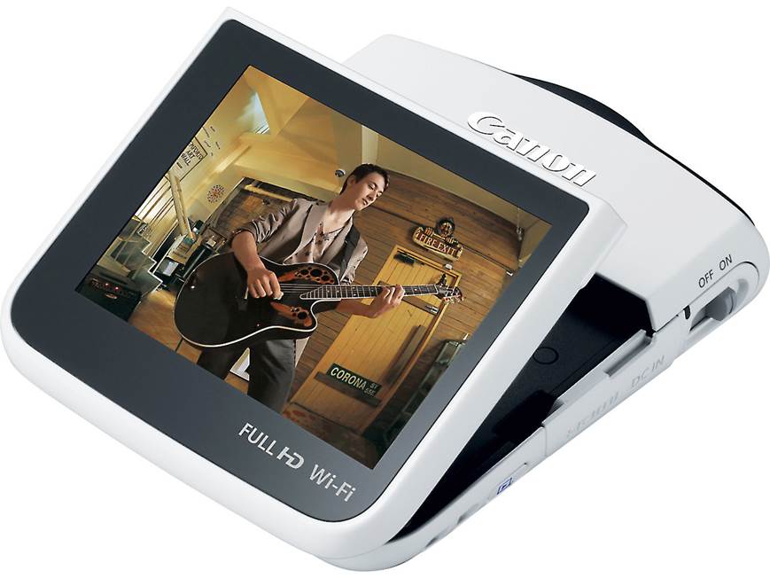 Canon VIXIA Mini Compact Personal Camcorder (White) Compact video