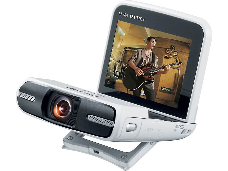 Canon VIXIA Mini Compact Personal Camcorder (White) Compact video